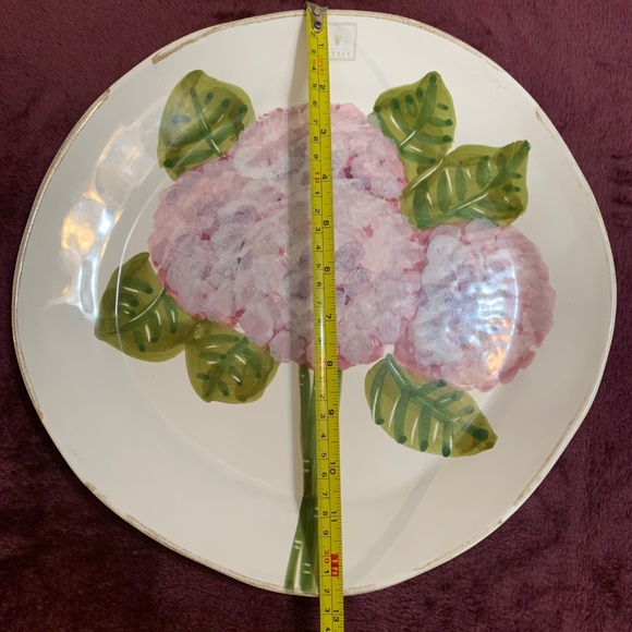 Hand Painted Ceramic Platter - Picture 3 of 6